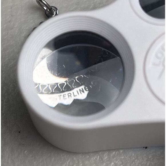 925 Sterling Silver Happy Birthday Pendant Charm Round Vintage Gift Jewelry - Picture 3 of 5